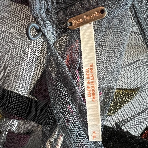 Free People Embroidered Mesh Blouse - Picture 4 of 4